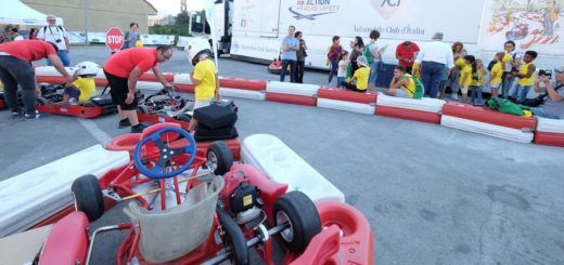 Karting in piazza