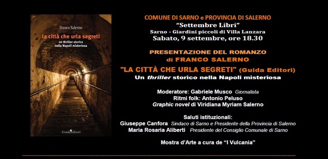 Invito a Sarno -romanzo di Franco Salerno