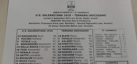 salernitana_ternana_formazioni