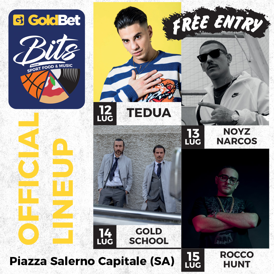 Programma ufficle concerti GoldBet Bits Festival, VI edizione (1)