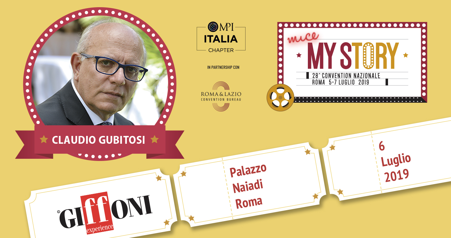 Claudio Gubitosi alla convention nazionale MY STORY - MPI ITALIA