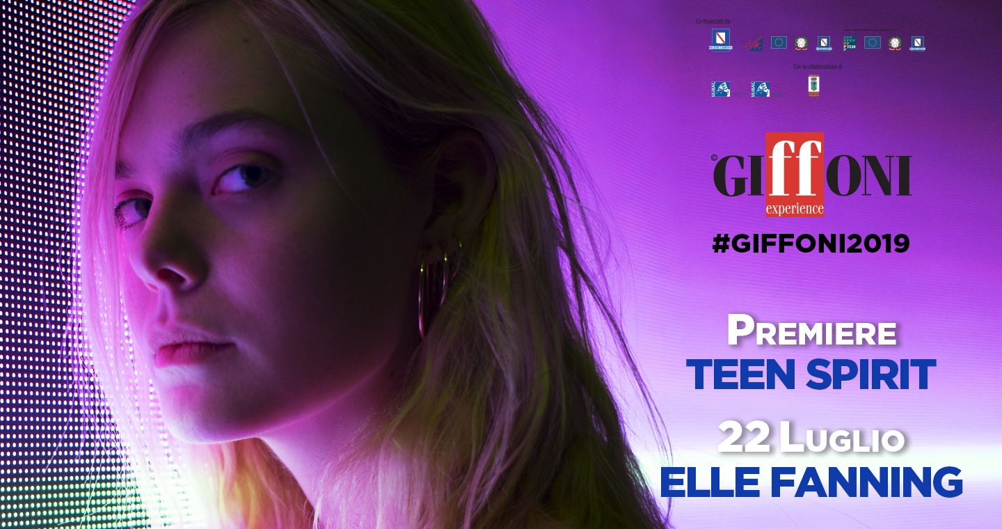 ELLE FANNING a #Giffoni2019 con TEEN SPIRIT