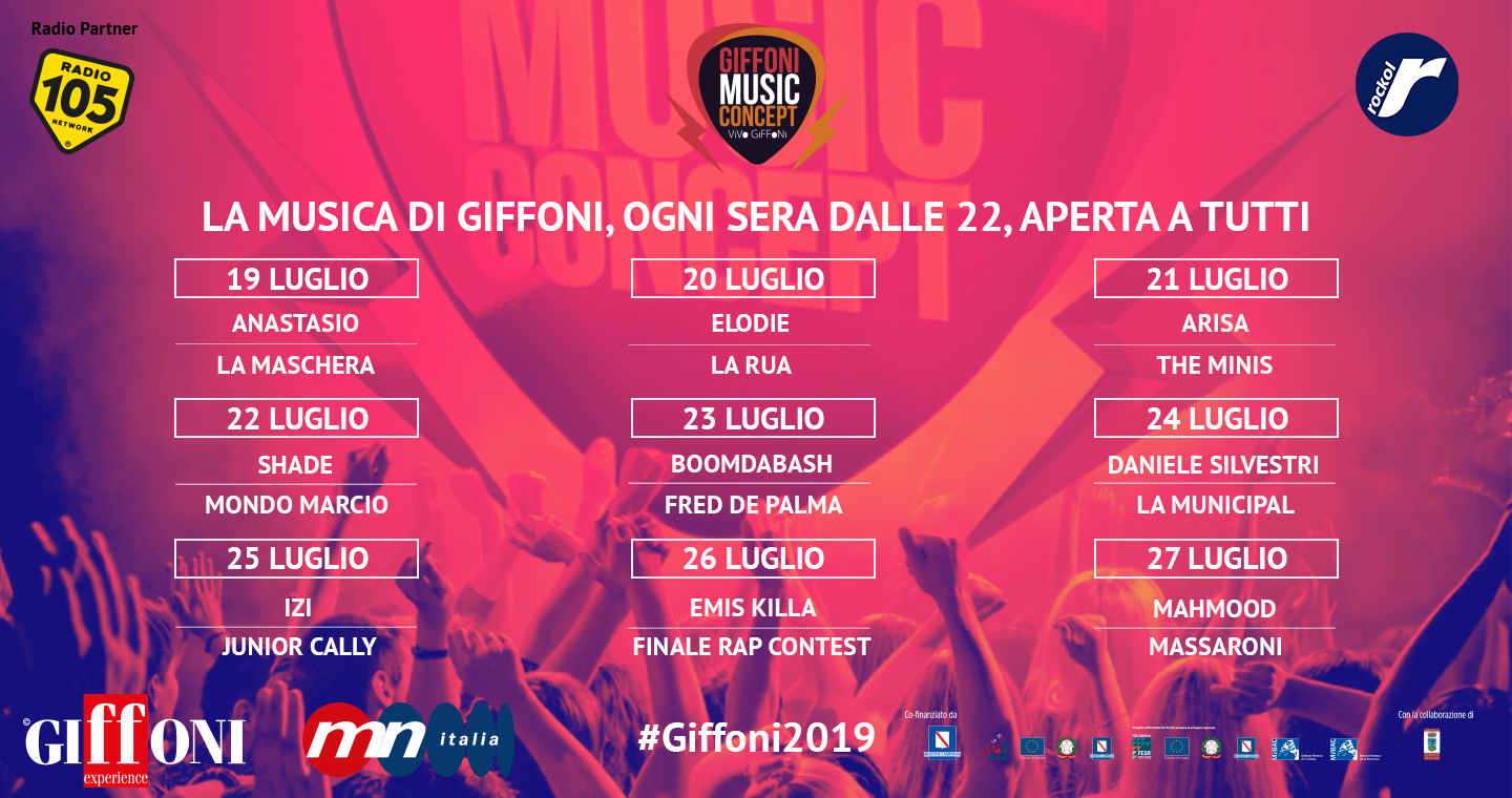 GIFFONI MUSIC CONCEPT - VIVO GIFFONI 2019